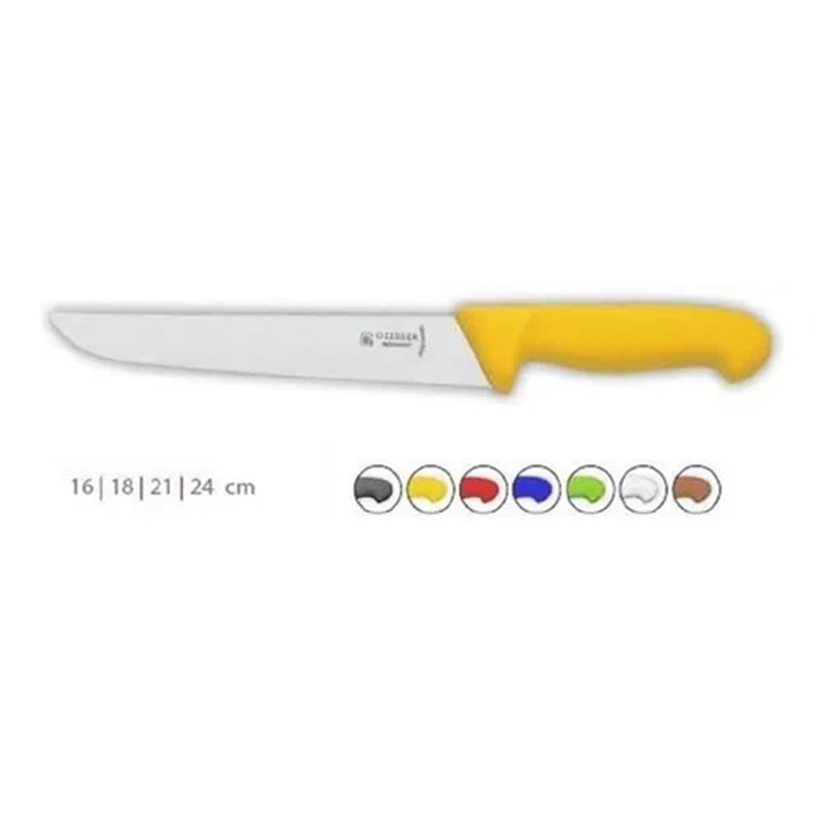 GENERICO - Cuchillo Carnicero Profesional 24 cm, Marca Giesser