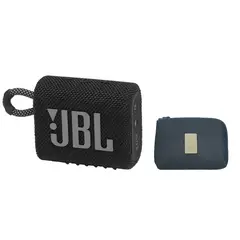 JBL - Parlante bluetooth GO 3 IP67 - Negro Y Estuchen