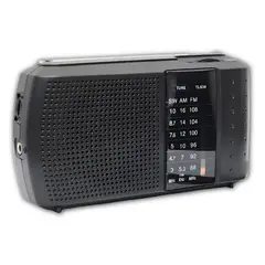TECNOLAB - Radio Portátil de Bolsillo Multibandas AM FM SW TL634