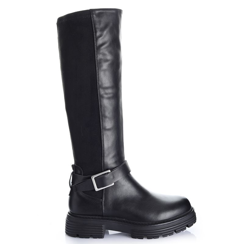 VIA UNO - Bota Mujer Via Uno Negro 12531323