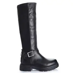VIA UNO - Bota Mujer Negro 12531323