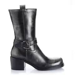 VIA UNO - Botin Mujer Negro 12532411