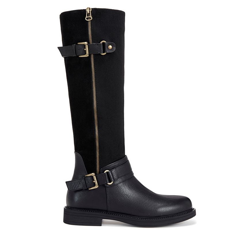 VIA UNO - Bota Mujer Via Uno Negro 12531332