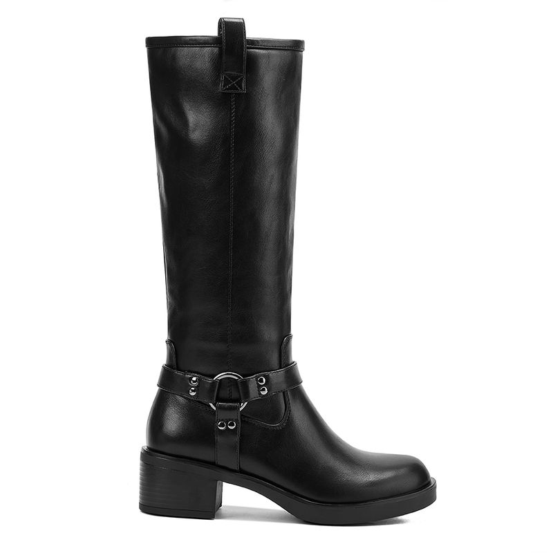 VIA UNO - Bota Mujer Via Uno Negro 12532307