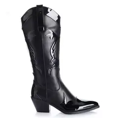 VIA UNO - Bota Mujer Negro 12512305