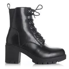 VIA UNO - Botin Mujer Negro 12532415