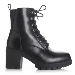 VIA UNO - Botin Mujer Negro 12532415