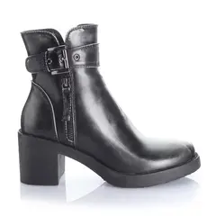 VIA UNO - Botin Mujer Negro 12532408