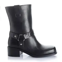 VIA UNO - Botin Mujer Negro 12531417