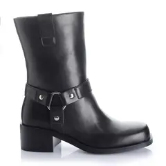 VIA UNO - Botin Mujer Negro 12531417