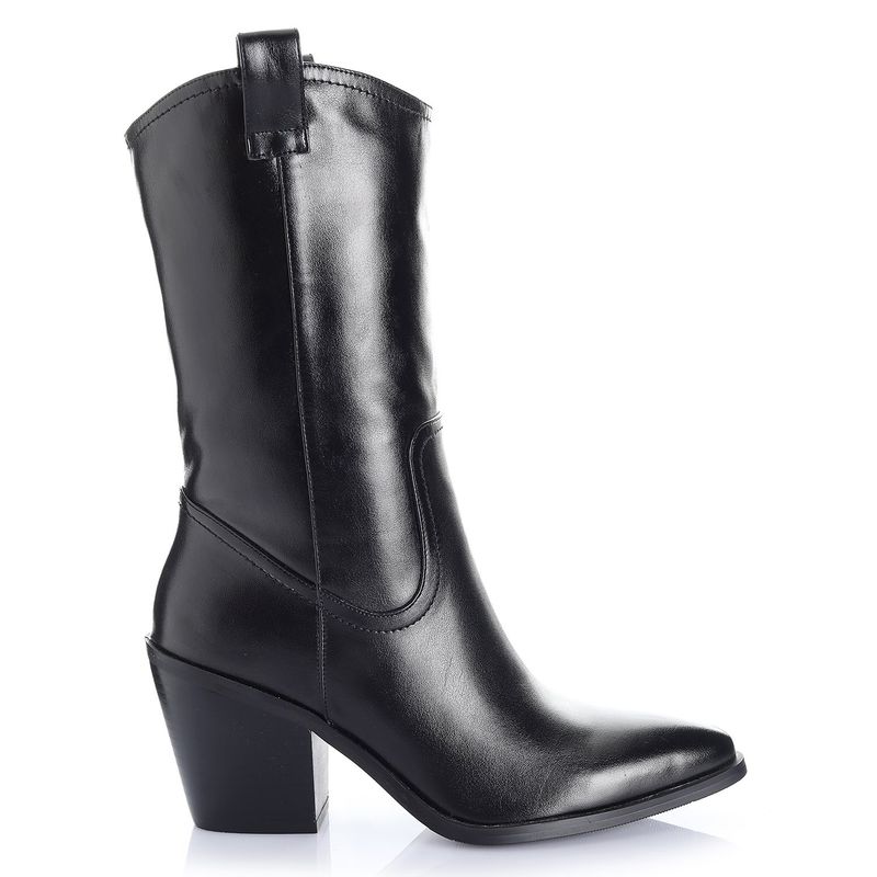 VIA UNO - Bota Mujer Via Uno Negro 12512311
