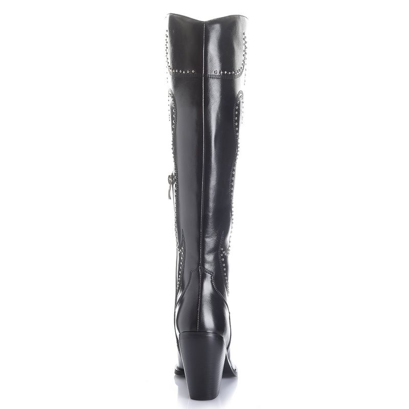 VIA UNO - Bota Mujer Via Uno Negro 12513301