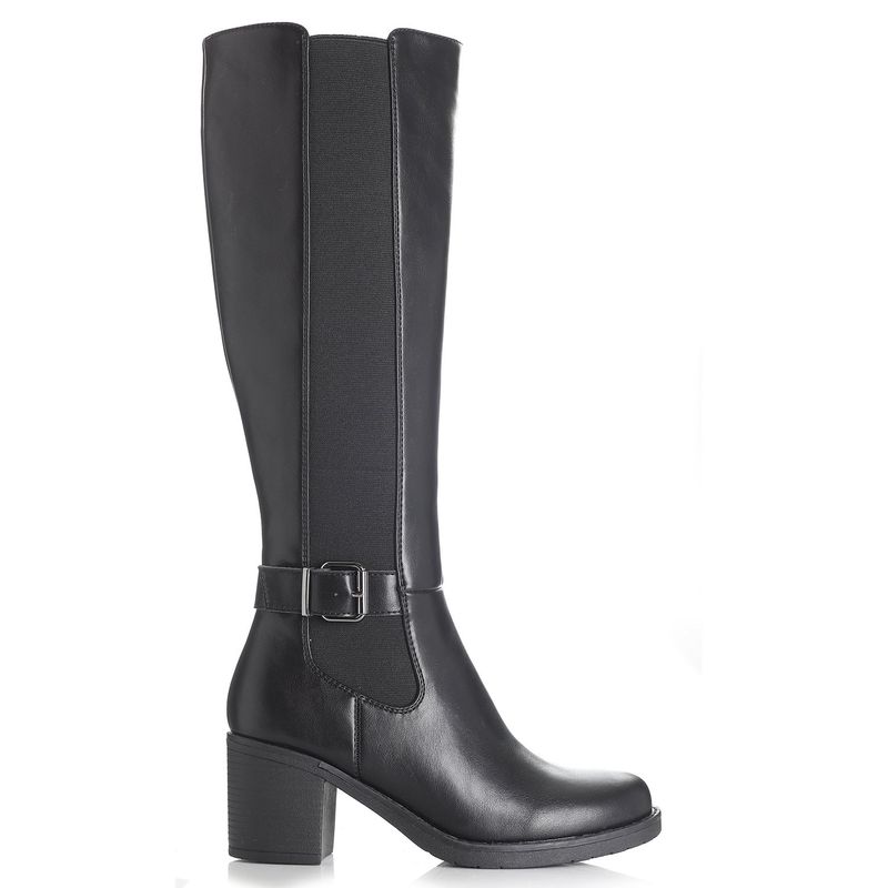 VIA UNO - Bota Mujer Via Uno Negro 12532314