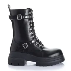 VIA UNO - Botin Mujer Negro 12531448