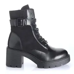 VIA UNO - Botin Mujer Negro 12533434