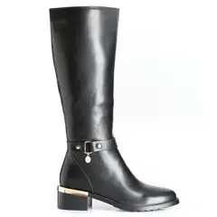 VIA UNO - Bota Mujer Negro 12531315
