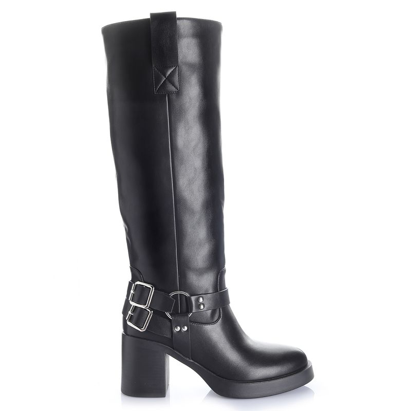 VIA UNO - Bota Mujer Via Uno Negro 12533311
