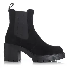 VIA UNO - Botin Mujer Negro 12532417