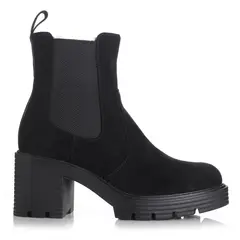 VIA UNO - Botin Mujer Negro 12532417