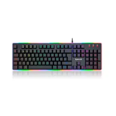 REDRAGON - Teclado Gamer K509 RGB Dyaus Black Español