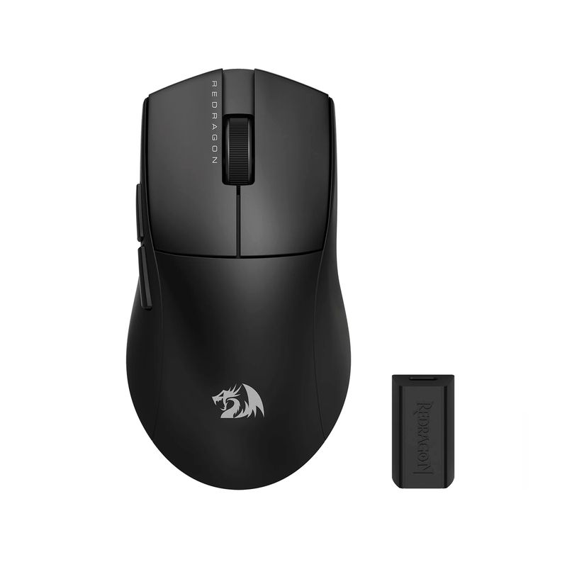 REDRAGON - Mouse Gamer Inálambrico Redragon K1ng M916 Pro 4K Negro
