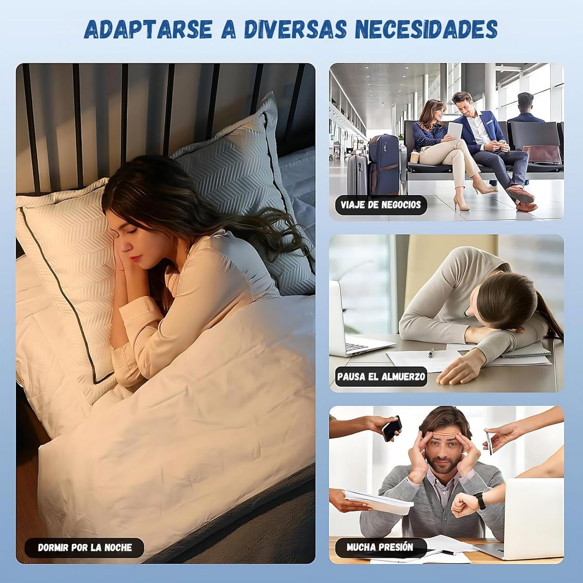 KUANGYE - Dispositivo PortáTil de Mano para Dormir Anti Ansiedad Insomnio