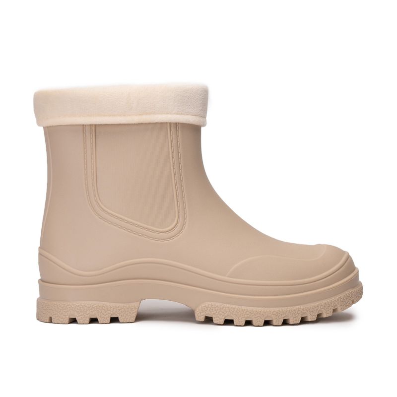 CHINITOWN - Botín de Agua Mujer Beige Arco Chinitown
