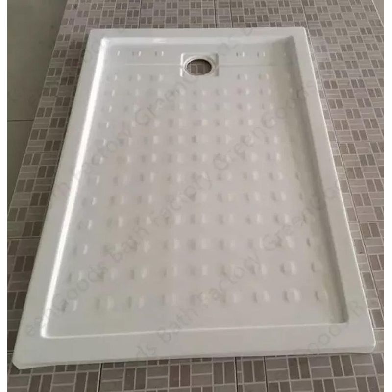 GENERICO - Receptaculo Plato Ducha 140x70 Cm Fibra De Vidrio Acrilico