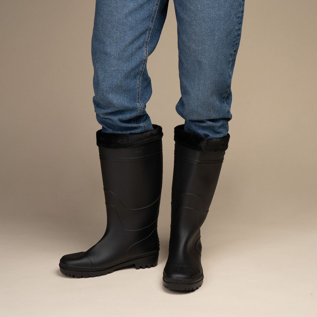 CHINITOWN - Bota de Agua Hombre Negro Amiro Chinitown