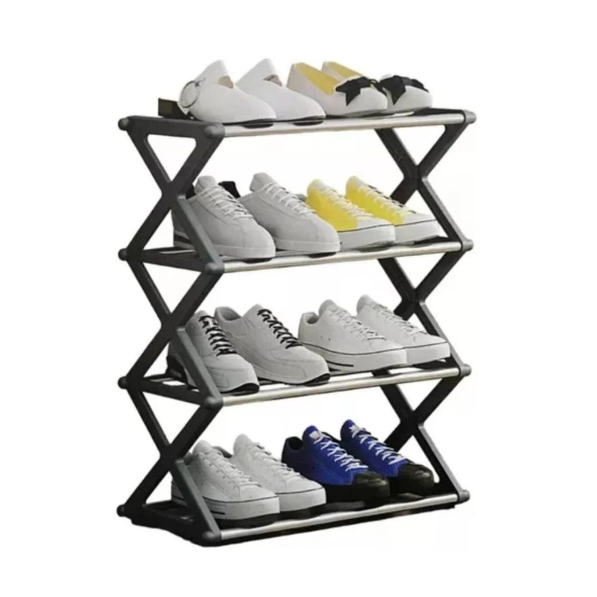 GENERICO - Organizador Zapatos Plegables 4 Niveles