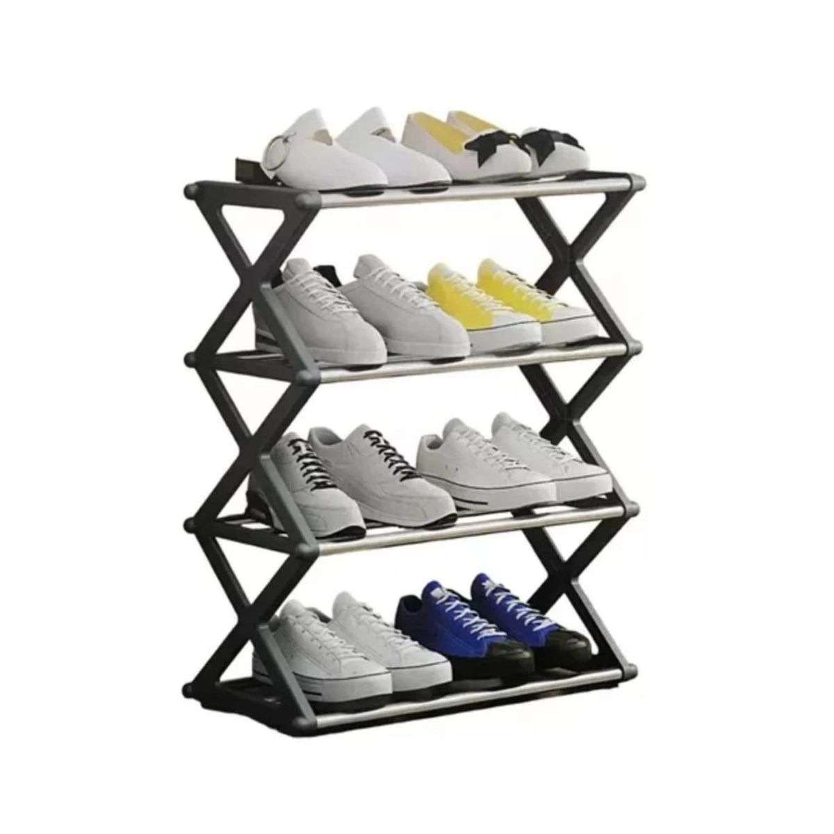 GENERICO - Organizador Zapatos Plegables 4 Niveles