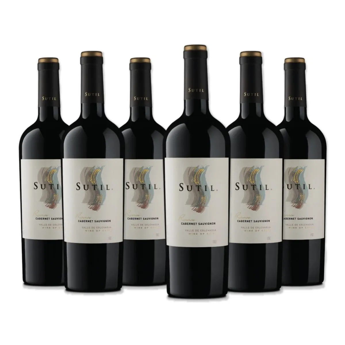 VIÑA SUTIL - 6x Vino Sutil Reserva Cabernet Sauvignon 750cc