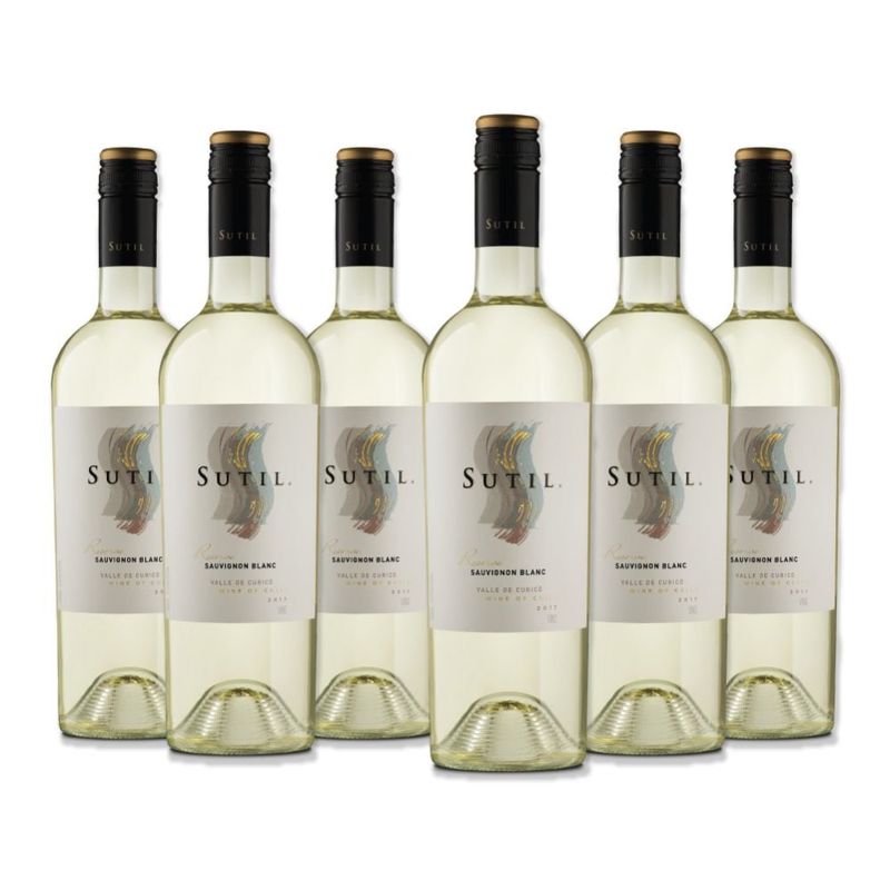 VIÑA SUTIL - 6x Vino Sutil Reserva Sauvignon Blanc 750cc