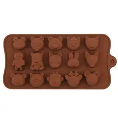 GENERICO - Moldes 15 Espacios Animal Kawaii