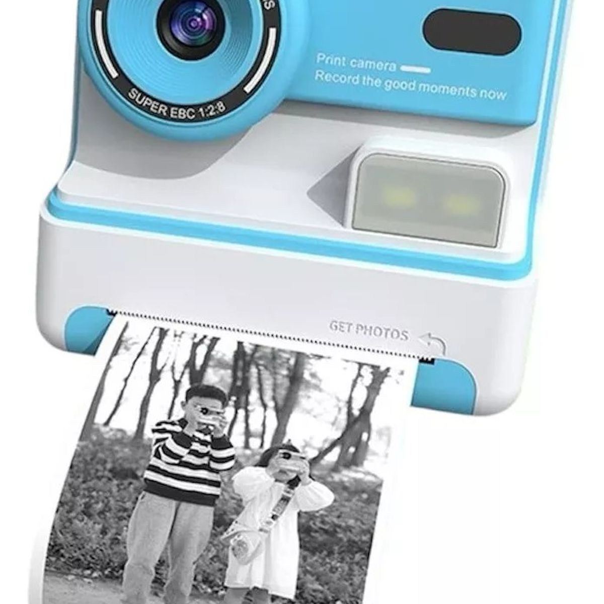 KUANGYE - Cámara De Fotos Digital Para Niños Impresión Instantánea