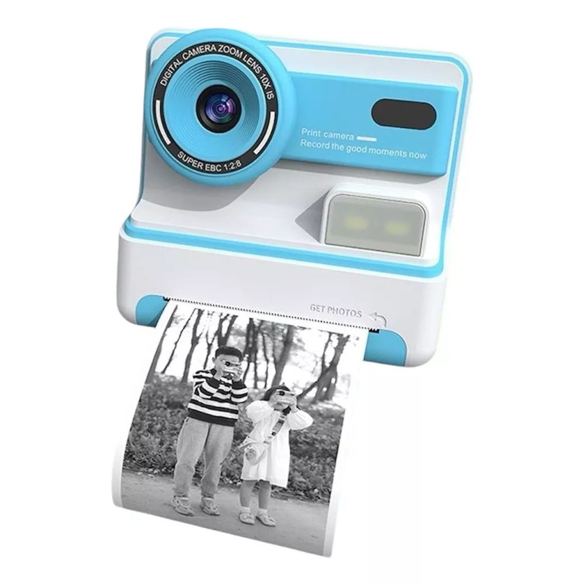 KUANGYE - Cámara De Fotos Digital Para Niños Impresión Instantánea