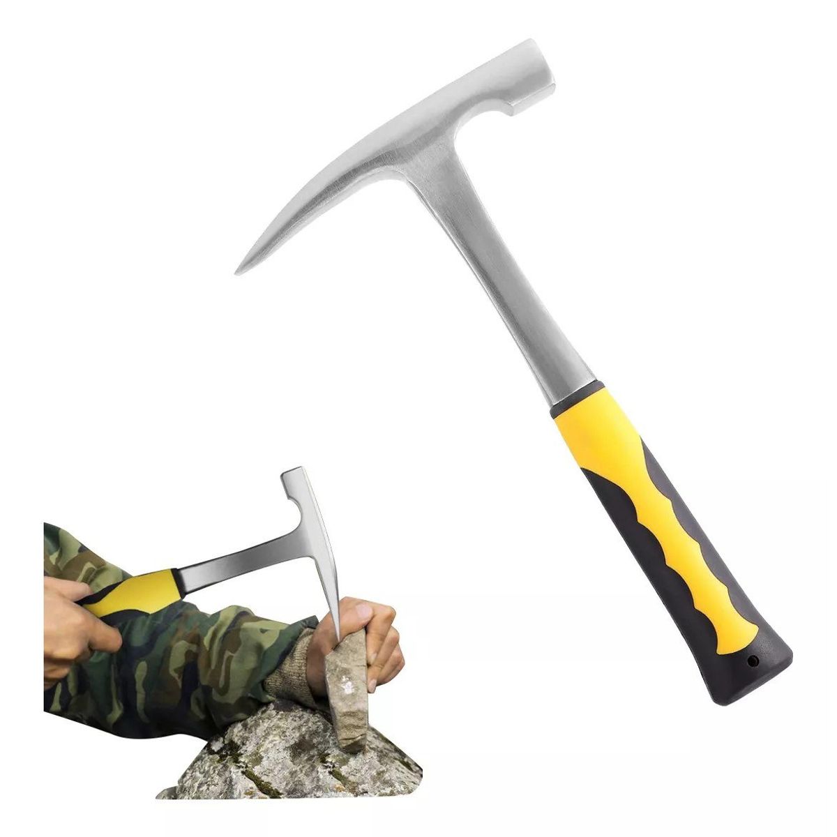 KUANGYE - Martillo Geologico 3317cm 860g amarillo