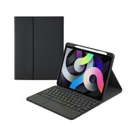 Funda Con Teclado Bluetooth Touch Para Ipad 10.2 Air10.5 Pro10.5 Negro