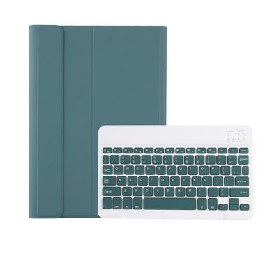 Imagen 2 del producto Funda Teclado Verde Olivo para Samsung Tab A8 2021