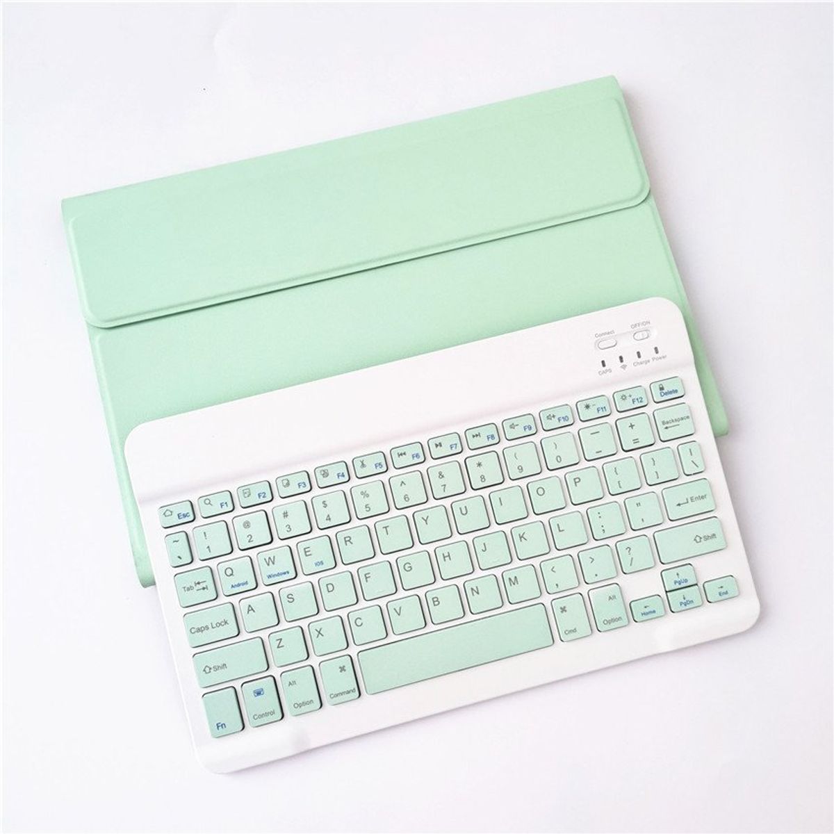 RENVMEXY - Teclado Bluetooth Funda Para Lenovo Tab P11 11 Pulgadas Verde