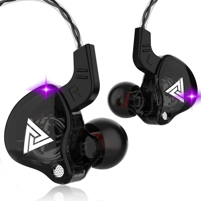 QKZ - QKZ- AK6 con cable de 35mm HiFi para música correr deporte juegos.
