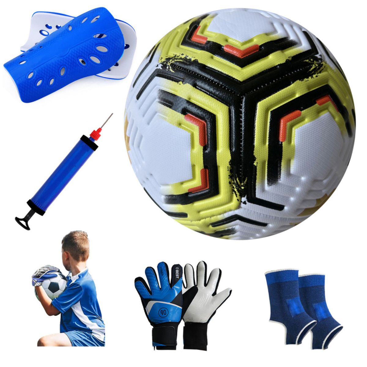 PUREPOWER - TPU Conjunto de fútbol con set de entrenamiento