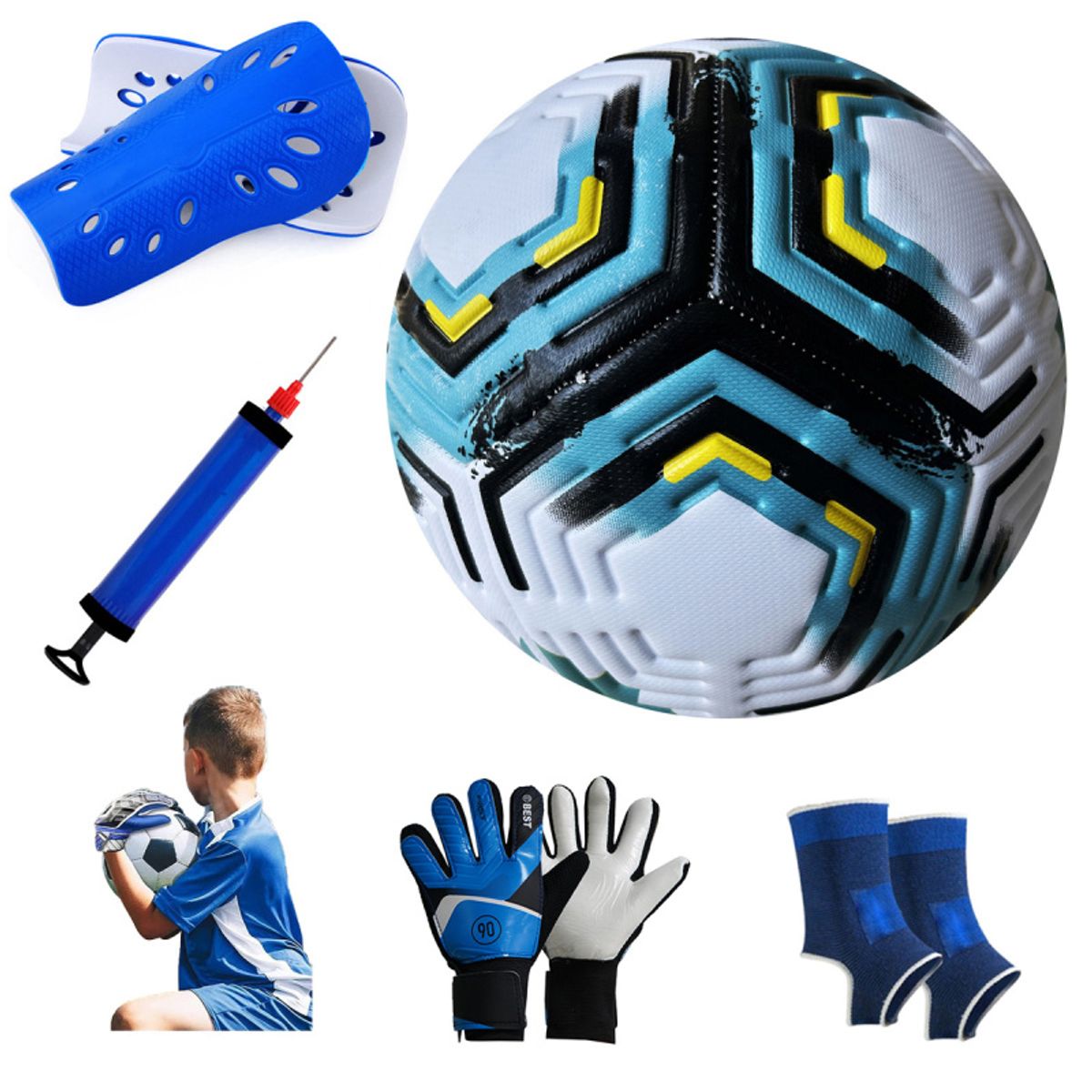 PUREPOWER - TPU Conjunto de fútbol con set de entrenamiento.