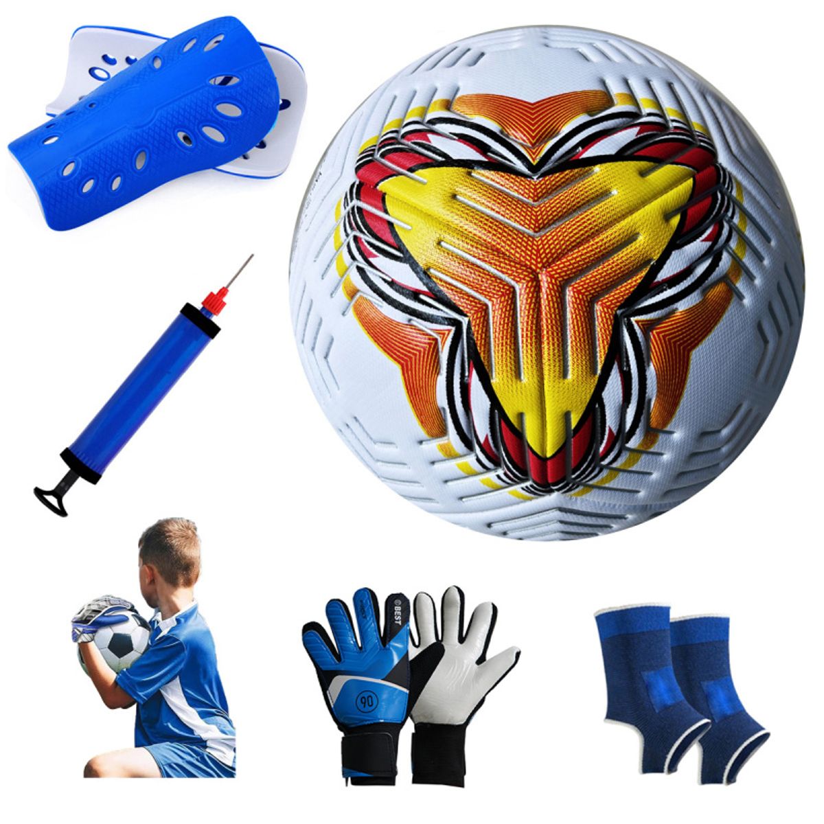 PUREPOWER - TPU Conjunto de fútbol con set de entrenamiento