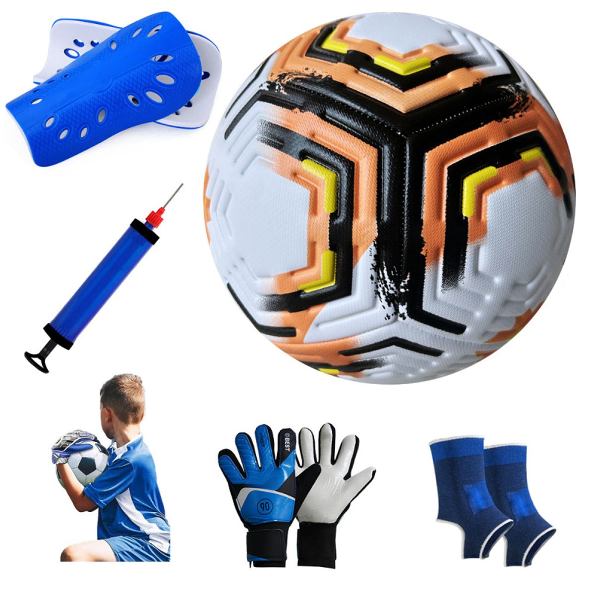 PUREPOWER - TPU Conjunto de fútbol con set de entrenamiento