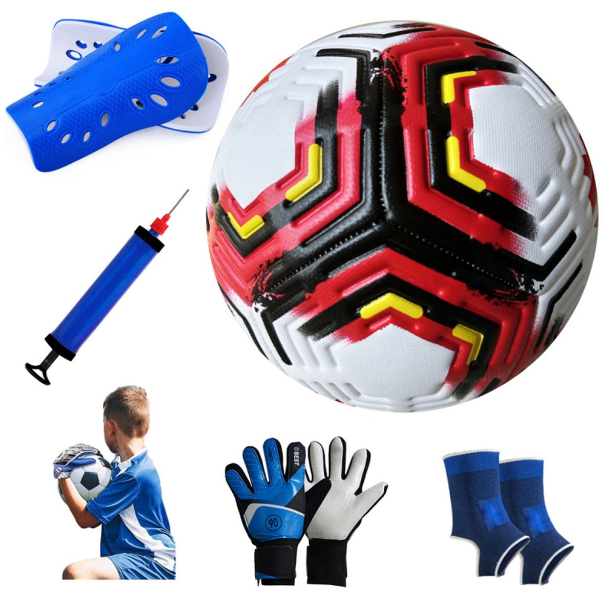 PUREPOWER - TPU Conjunto de fútbol con set de entrenamiento
