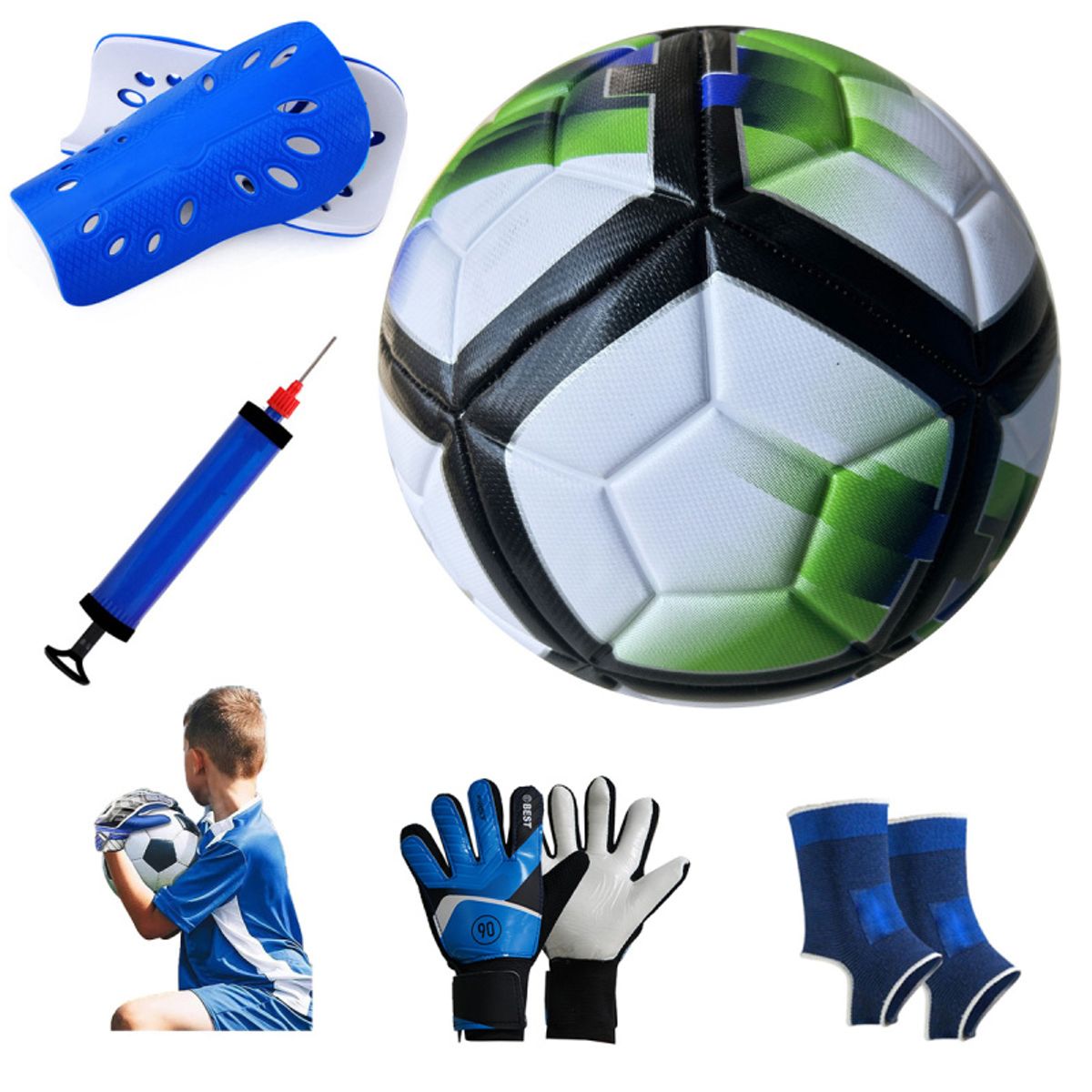 PUREPOWER - TPU Conjunto de fútbol con set de entrenamiento