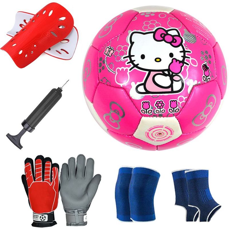 PUREPOWER - Pelota de Fútbol Soccer Con Guantes de portero de fútbol-3