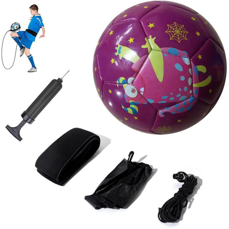 PUREPOWER - Pelota de Fútbol Soccer Set Con Cinturón de entrenamiento-5