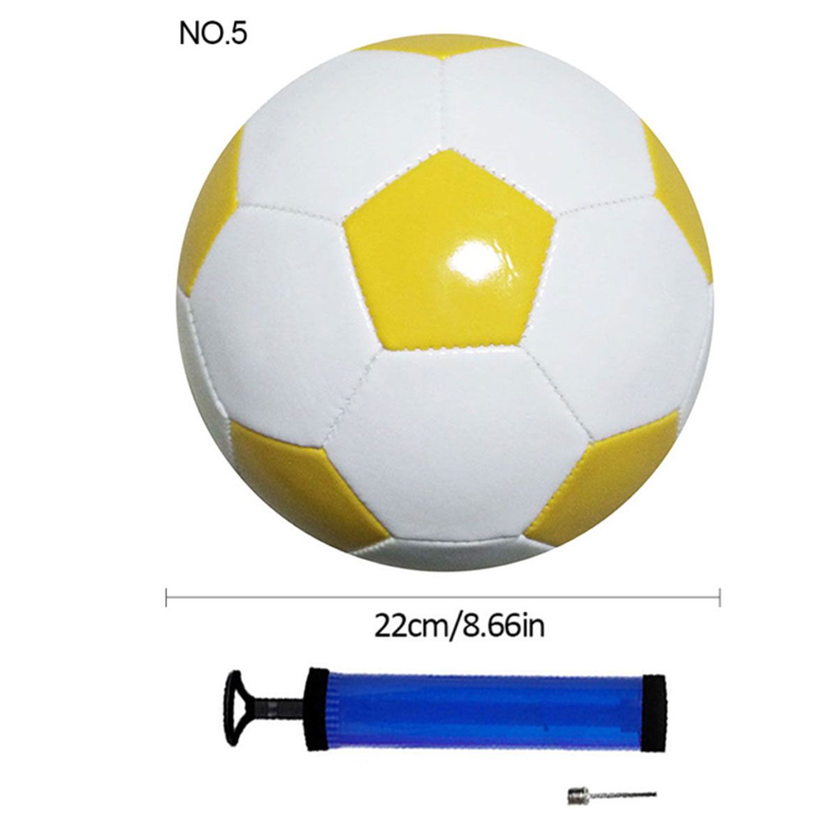 PUREPOWER - Traje de fútbol torbellino número 5 con bomba-Amarillo